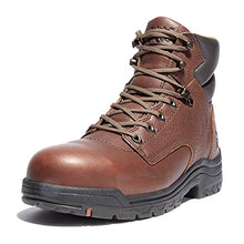 Load image into Gallery viewer, Timberland PRO Men's Titan 6" Safety Toe Work Boot,Brown/Brown,12 W