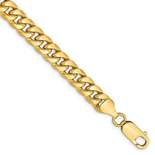 Load image into Gallery viewer, 14k Yellow Gold 6.75mm Miami Cuban Bracelet Chain 8 Inch Fine Jewelry For Women Gifts For Her