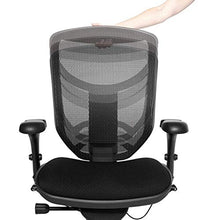 Load image into Gallery viewer, WorkPro Quantum 9000 Ergonomic Mesh/Fabric Mid-Back Manager's Chair, Lime/Black