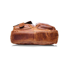 Load image into Gallery viewer, Vintage Handmade Leather Messenger Bag for Laptop Briefcase Best Computer Satchel Distressed Bag (Brown)