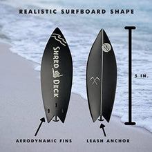 Load image into Gallery viewer, Shred Deck Finger Surfboard | Toy Finger Surf Board | Surf The Wind | Mini Surfboard for Kids Teens Adults | Surf Anywhere Anytime (Black)