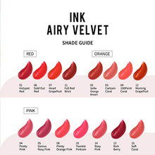 Load image into Gallery viewer, Peripera Ink Airy Velvet (0.14 fl oz, 14 Rosy Pink)