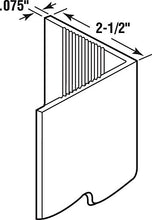 Load image into Gallery viewer, PRIME-LINE Products MP10069 Shield, White, Pack of 6 – 2-3/8” x 48” – Durable Vinyl Corner Guards, Easy to Install, Protects Wall Edges from Paint Chips, Wallpaper Tears, and Fingerprints, 6 Pack