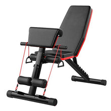 Load image into Gallery viewer, JEI-MEN Weight Bench, Adjustable Angles Workout Bench for Full Body, Foldable Flat Incline Decline Bench Press for Home Gym, Ship from USA