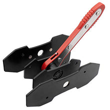 Load image into Gallery viewer, Five Bananas Brake Caliper Press Tool, Car Ratcheting Brake Caliper Piston Spreader Press Tool with 2 pcs Steel Plates, Red