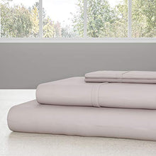 Load image into Gallery viewer, Lavish Home Brushed Microfiber Set-3 Piece Bed Linens-Fitted & Flat Sheets, Plus A Pillowcase-Wrinkle, Stain & Fade Resistant (Twin, Beige), Bone