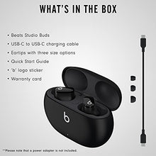 Load image into Gallery viewer, Beats Studio Buds - True Wireless Noise Cancelling Earbuds - Compatible with Apple & Android, Built-in Microphone, IPX4 Rating, Sweat Resistant Earphones, Class 1 Bluetooth Headphones - Black