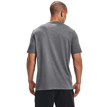 Load image into Gallery viewer, Under Armour Men's Fast Left Chest 2.0 Short-Sleeve T-Shirt , Pitch Gray Medium Heather (013)/Halo Gray , Small