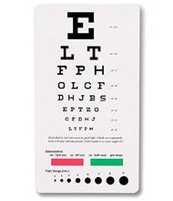 Load image into Gallery viewer, Prestige Medical 3909 Snellen Pocket Eye Chart