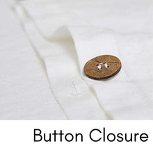 Load image into Gallery viewer, Baloo Removable Duvet Cover for Weighted Blankets - Soft, Premium, Breathable French Linen in White Color (60 x 80 Inches)