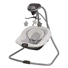 Load image into Gallery viewer, Graco Simple Sway Baby Swing | 2 Speed Vibration, Abbington