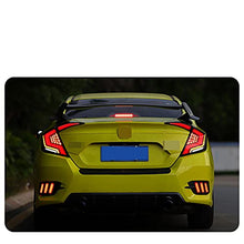 Load image into Gallery viewer, inginuity time LED Tail Lights For Honda Civic Sedan 10Th Gen 2016-2021 DRL Start Up Animation Rear Lamp Assembly (Not for hatchback)