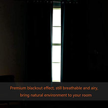 Load image into Gallery viewer, H.VERSAILTEX Blackout Patio Curtains 100 x 84 Inches for Sliding Door Extral Wide Blackout Curtain Panels Thermal Insulated Room Divider - Grommet Top, 7' Tall by 8.5' Wide - Stone