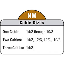 Load image into Gallery viewer, Sigma Electric C-500 NM/SE 3/8-Inch Clamp Type Connector, 100 Count