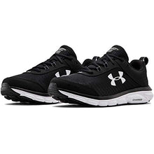 Load image into Gallery viewer, Under Armour mens Charged Assert 8 Running Shoe, Black/White, 11 US