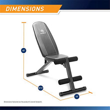 Load image into Gallery viewer, Marcy Multi-Position Workout Utility Bench for Home Gym Weightlifting and Strength Training SB-10115