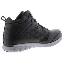 Load image into Gallery viewer, Reebok Work Men's Sublite Cushion Work RB4142 Safety Toe Athletic Mid Cut, Black , 12 W US