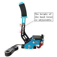 Load image into Gallery viewer, Mkbve 14Bit PC USB Handbrake - Sim Racing Handbrake for Logitech G920 G29 G25 G27 T500 T300 FANATECOSW Dirt Rally(Blue Mounting Plate Without Clamp)