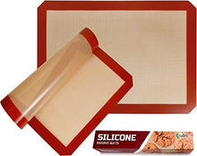 Load image into Gallery viewer, STATINT Non-Stick Silicone Baking Mat, Premium Food Safe - Pack of 2