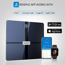 Load image into Gallery viewer, RENPHO Premium Wi-Fi Bluetooth Scale Smart Digital Bathroom Weight BMI Body Fat Scale Tracks 13 Metrics, Wireless Body Composition Analysis & Health Monitor with ITO Coating Technology, Dark Blue