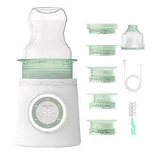 Load image into Gallery viewer, Momcozy Portable Bottle Warmer for Travel, Double Leak-Proof Travel Bottle Warmer with Fast Heating, Safety Material Baby Bottle Warmer for Dr. Brown, Philips Avent, Medala, Tommee Tippee, Comotomo