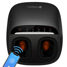 Load image into Gallery viewer, Etekcity Foot Massager Machine with Heat and APP Remote, Gifts for Women Mom Men Dad, Shiatsu Deep Kneading & Multi Air Compression, Relieve Foot Pain and Plantar Fasciitis, Fit up to Men Size 12