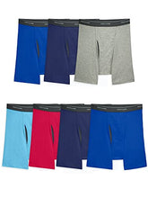 Load image into Gallery viewer, Fruit of the Loom Men's Coolzone Boxer Briefs, 7 Pack - Assorted Colors, Medium
