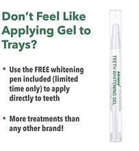 Load image into Gallery viewer, Advance+ Teeth Whitening Gel for Trays Refill Tube, 44% Carbamide Peroxide, 100ml (1 Tube = 33 Syringes!), Lasts 12 Months & Beyond, Free Pen Included!