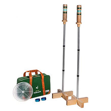 Load image into Gallery viewer, tenalach LED Glow-in-The-Dark Frisknock | Frisbeener | Polish Horseshoes | Includes 2 LED Targets, 1 LED Throwing Disc | Premium Carrying Case