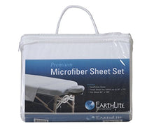 Load image into Gallery viewer, EARTHLITE Microfiber Sheet Set, White, Full