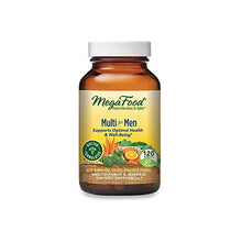 Load image into Gallery viewer, MegaFood Multi for Men - Men's Multivitamin for Optimal Health and Well-Being - With B Complex Vitamins - Gluten Free, Non-GMO, Dairy Free, Soy Free - 120 Tablets