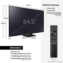 Load image into Gallery viewer, SAMSUNG 65-Inch Class QLED Q70A Series - 4K UHD Quantum HDR Smart TV with Alexa Built-in (QN65Q70AAFXZA, 2021 Model)