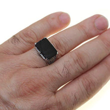 Load image into Gallery viewer, Asoodehdelan Sterling Silver Persian Farvahar Faravahar Farovahar Ring (11)