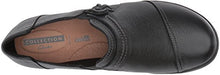Load image into Gallery viewer, Clarks Women's Cheyn Madi Loafer, Black Tumbled Leather, 8 M US