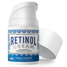 Load image into Gallery viewer, LilyAna Naturals Retinol Cream for Face - Made in USA, Retinol Cream, Anti Aging Cream, Retinol Moisturizer for Face and Neck, Wrinkle Cream for Face, Retinol Complex - 1.7oz