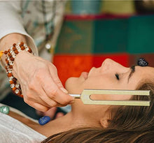 Load image into Gallery viewer, Earth & Home Tuning Forks for Healing Chakra Set - 528 hz Tuning Fork with Chakra Crystals and Healing Stones - Sound Healing Instruments for Biofield Tuning, Stress Relief, & DNA Repair