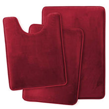 Load image into Gallery viewer, Clara Clark Bathroom Rugs, Ultra Soft Non Slip and Cozy, Velvet Memory Foam Bath Mat