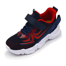 Load image into Gallery viewer, TISGOTAN Kid Sneakers Boy Spider Shoes Trail Running Shoes Walking Shoes TS03 Navy 2 Big Kid