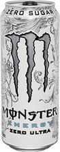 Load image into Gallery viewer, Monster Energy Zero Ultra, Sugar Free Energy Drink, 16 Ounce (Pack of 24)