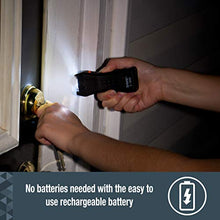 Load image into Gallery viewer, SABRE Compact 1.6 µC Stun Gun Flashlight — Emits 1.6 Powerful Pain Inducing Microcoulombs, 120 Lumen LED Flashlight with Belt Holster for Quick Access —Rechargeable and Strength Independently Tested