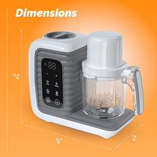 Load image into Gallery viewer, Children of Design 8 in 1 Smart Baby Food Maker & Processor, Steamer, Blender, Cooker, Masher, Puree, Formula & Bottle Warmer Prep System