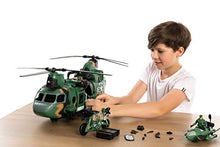 Load image into Gallery viewer, JOYIN 10-in-1 Army Helicopter Toys, Boys Military Toys, Including Helicopter with Realistic Light, Sound & Handle, Bruder Trucks, Boat, Motorcycle, Army Men Action Figures and Weapon Gears, Kids Gifts