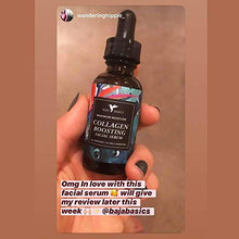 Load image into Gallery viewer, Collagen Boosting Facial Serum by Baja Basics 100% Natural, Skin Brightening, Anti Aging, Vitamin C, Deep Hydration for Dry Skin, Collagen Building, Organic Face Moisturizer 1oz
