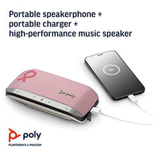 Load image into Gallery viewer, Poly – Sync 20 USB-A Pink Personal -Bluetooth Smart -Speakerphone (Plantronics) - Connect to Cell Phone via -Bluetooth, PC/Mac via Included USB-A -Cable - Works with Teams, Zoom (Certified) & more