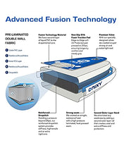 Load image into Gallery viewer, NIXY Newport Paddle Board All Around Inflatable SUP 10'6" x 33” x 6” Ultra-Light Stand Up Paddleboard Built with Dual Layer Woven Drop Stitch Includes Carbon Hybrid Paddle, Pump, Bag & More (Aqua)