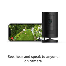 Load image into Gallery viewer, Ring Stick Up Cam Battery HD security camera with custom privacy controls, Simple setup, Works with Alexa - Black