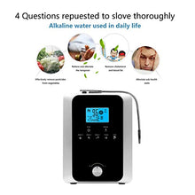 Load image into Gallery viewer, Water Ionizer and Water Purifier Machine,PH 3-11 Alkaline Acid Water Machine,Up to -800mV ORP, 8000 Liters Per Filter,11 plate electrode,Regulation valve to control PH and ORP/Auto-Cleaning