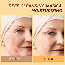 Load image into Gallery viewer, Clay Mask ZealSea Turmeric Clay Face Mask with Vitamin C 4.23 oz - Turmeric Mask for Dark Spots - Face Mask Skin Care Facial Mask for Brightening - Acne Control and Refining Pores Gift for Women Men
