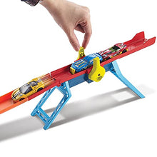 Load image into Gallery viewer, Hot Wheels Track Builder Unlimited Power Boost Box Compatible id Four Plus Builds 20 feet of Track Gift idea for Kids 6 7 8 9 10 and Older
