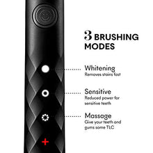 Load image into Gallery viewer, BURST Electric Toothbrush with Charcoal Sonic Toothbrush Head, Black